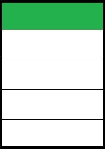 Етикетка 5 шт на аркуші А4 (210 x 59,4 мм)