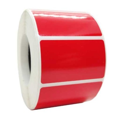 Полипропиленовая этикетка 45x30 цветная