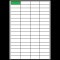 Етикетка 68 шт на аркуші А4 (48,5 x 16,9 мм)