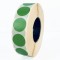 Етикетка T.Eco 20x20(коло) зелена