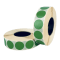 Етикетка T.Eco 20x20(коло) зелена